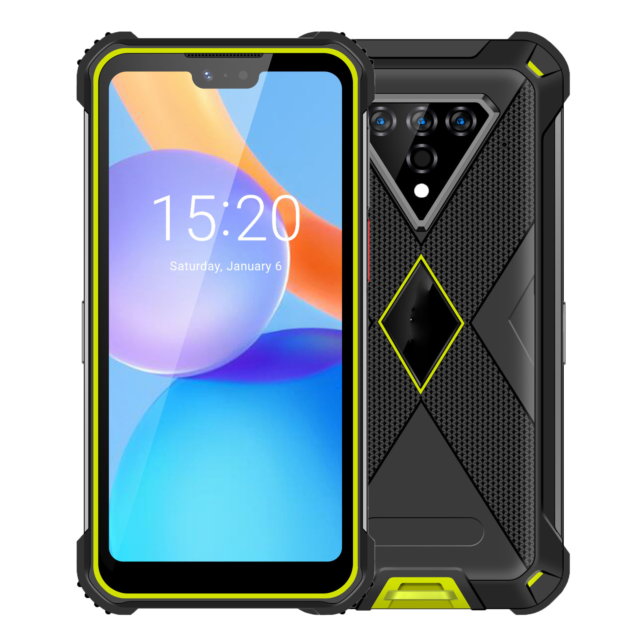 6 inch 4G android rugged phone