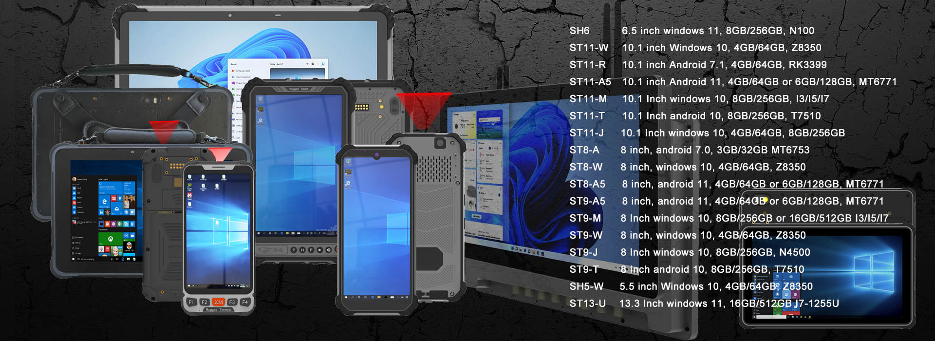 intel i5 i7 rugged tablet 