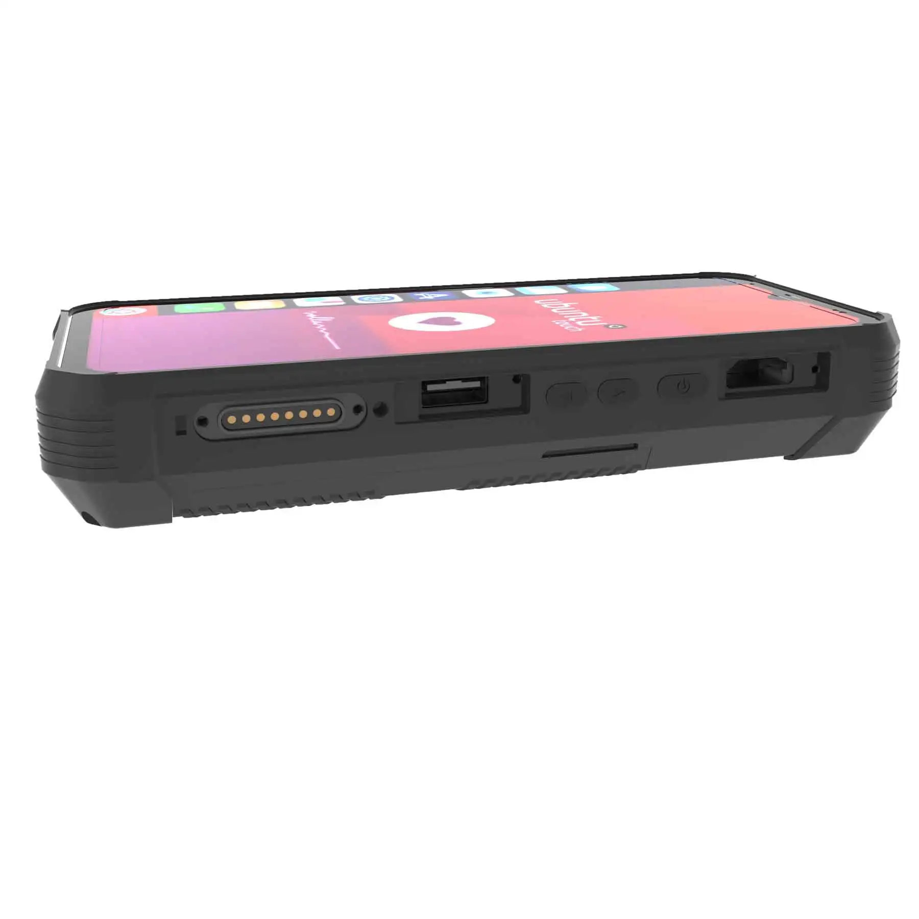 6.5 inch Linux Ubuntu and android 14 rugged phone, handheld terminal