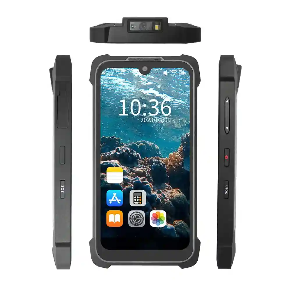 5.7 inch android 13 rugged handheld terminal