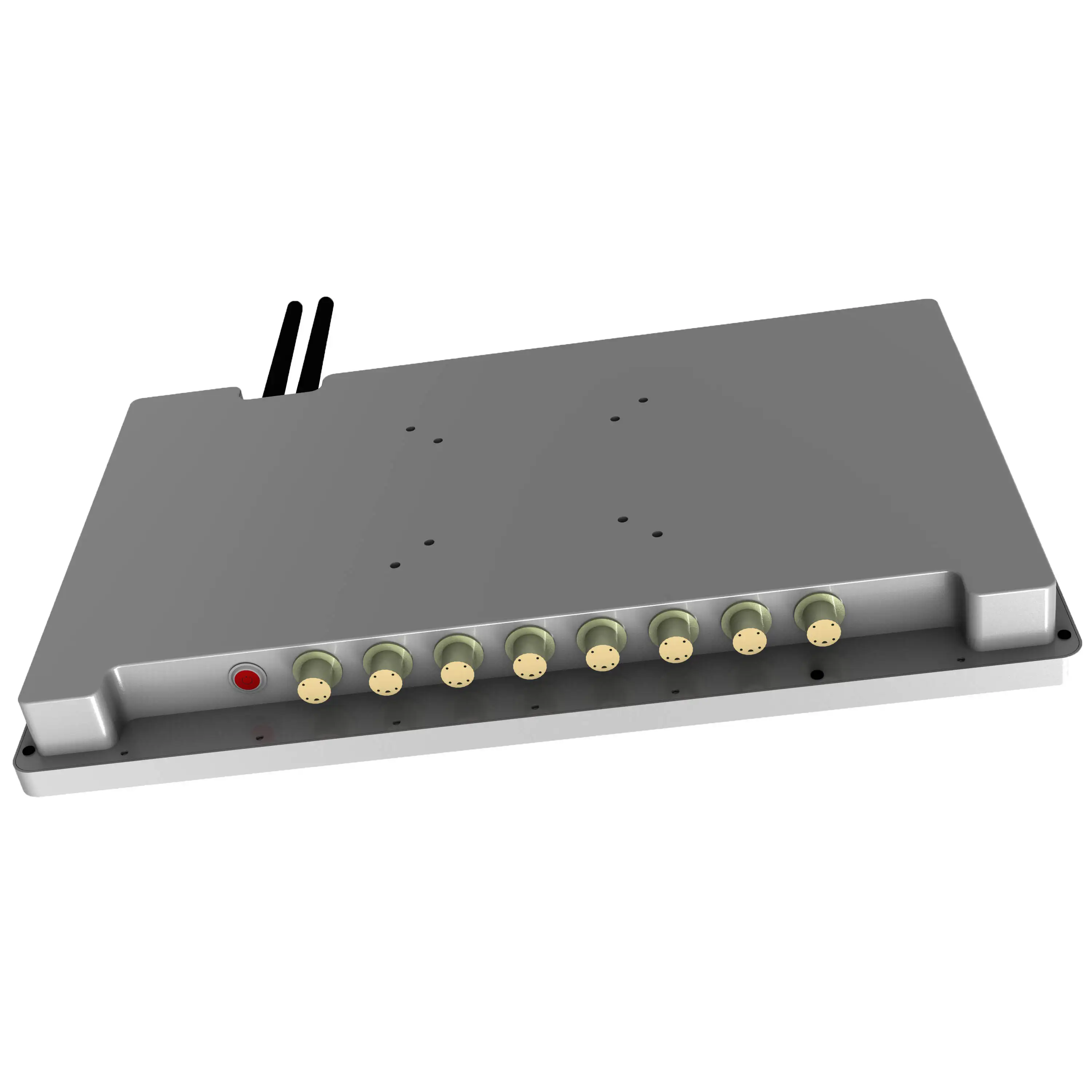 15.6 inch IP65 Water proof industrial Panel PC with aviation port