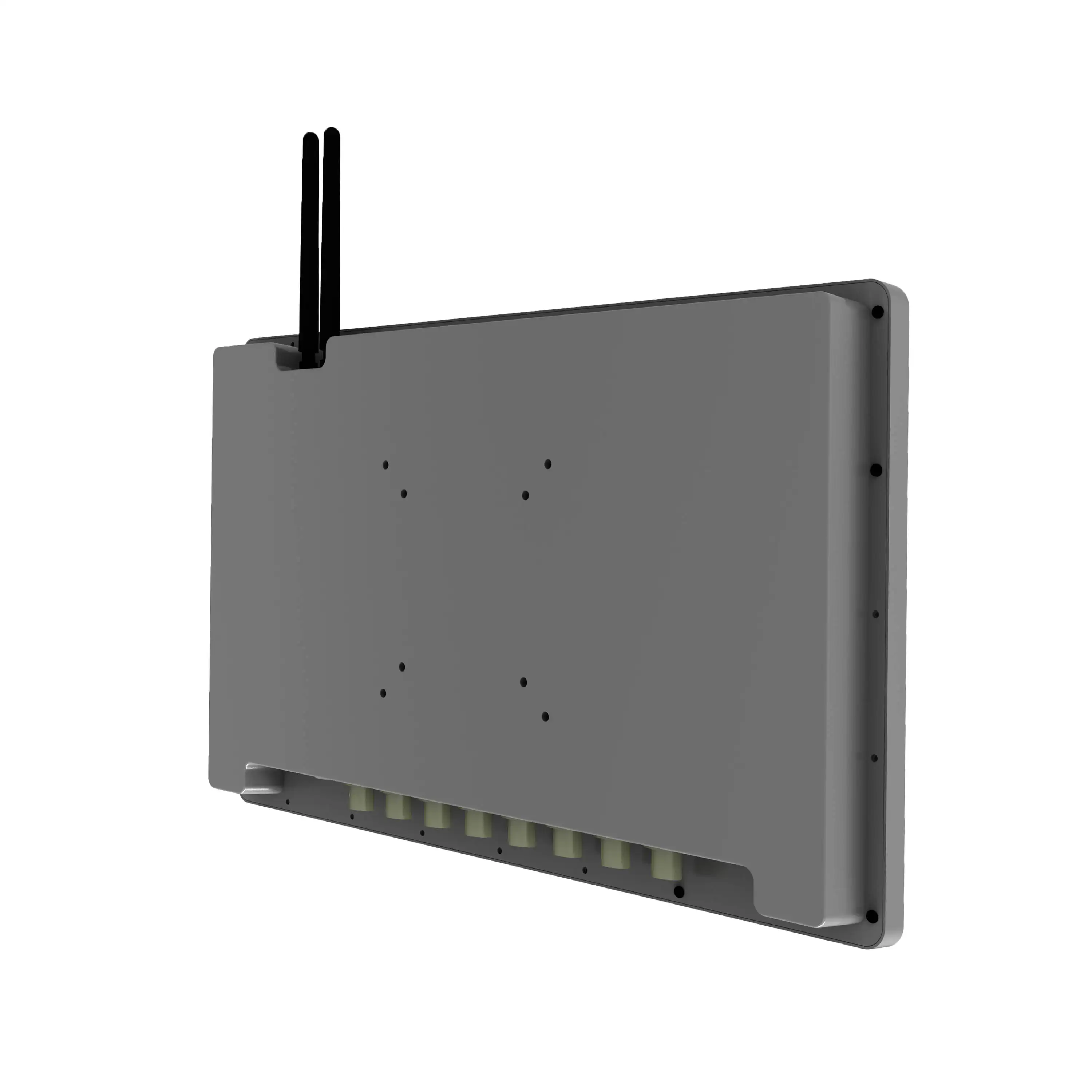 15.6 inch IP65 Water proof industrial Panel PC with aviation port