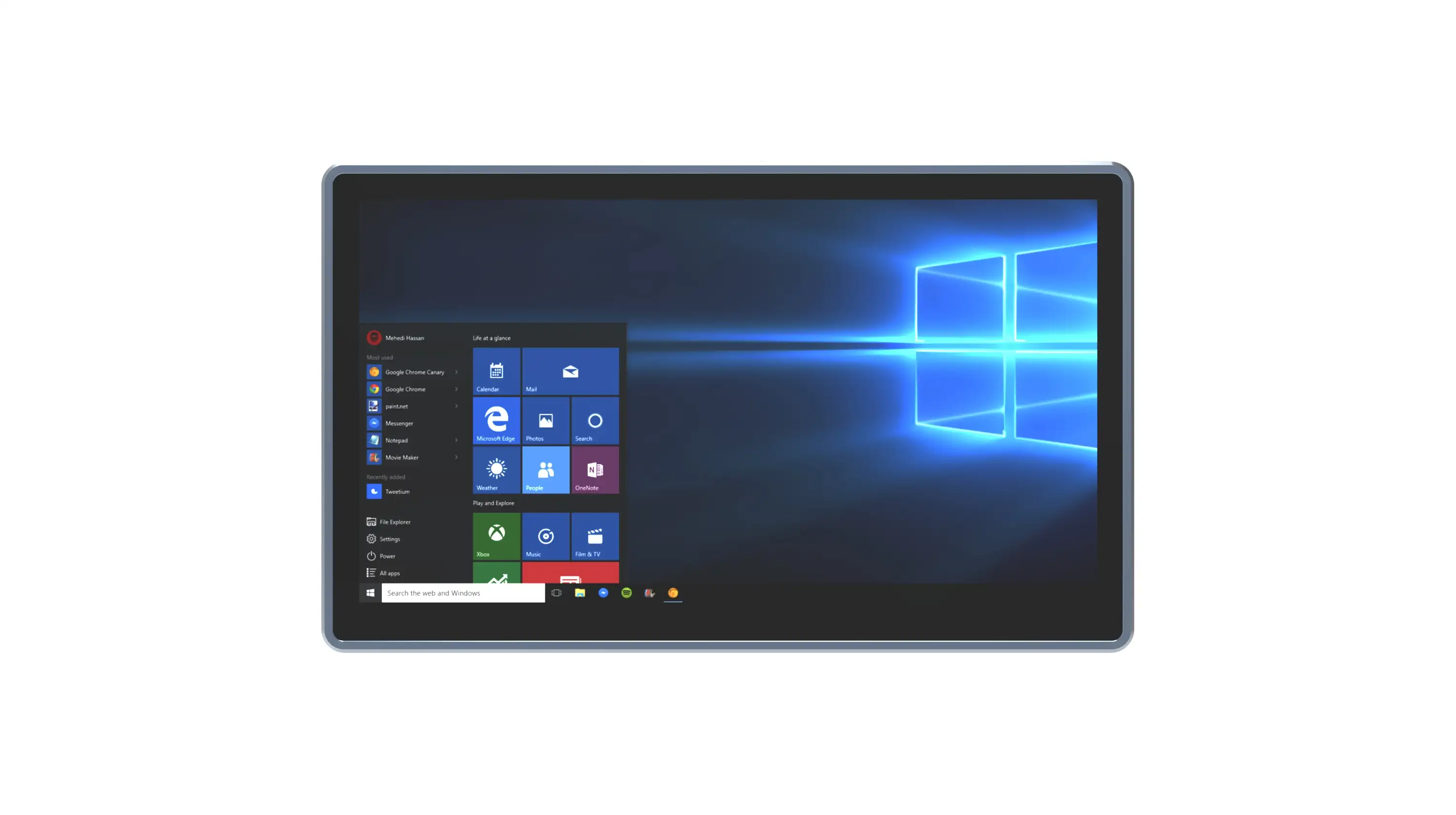 15.6 inch waterproof windows Panel PC