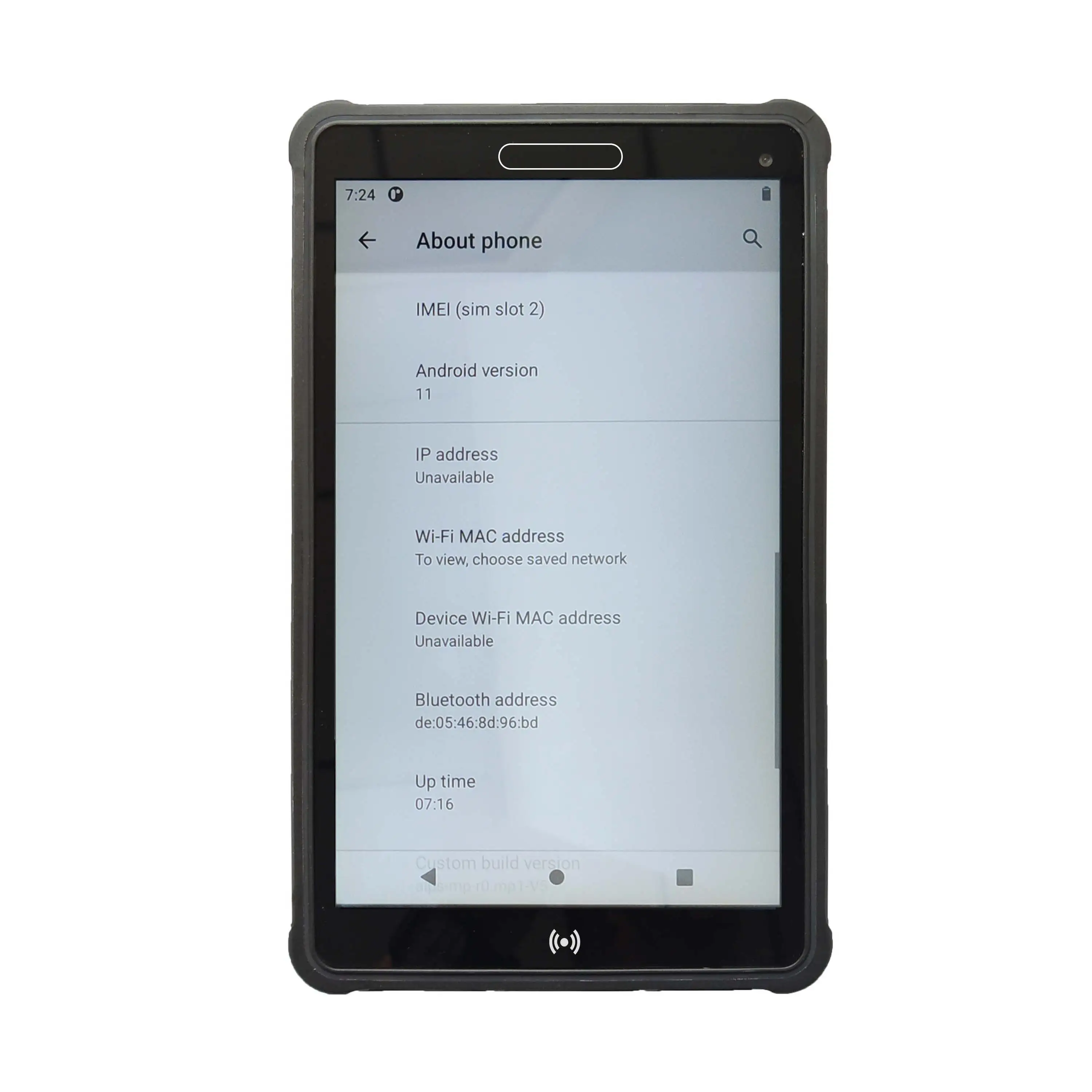 8 inch android 11 rugged tablet RS232 RJ45 Ethernet