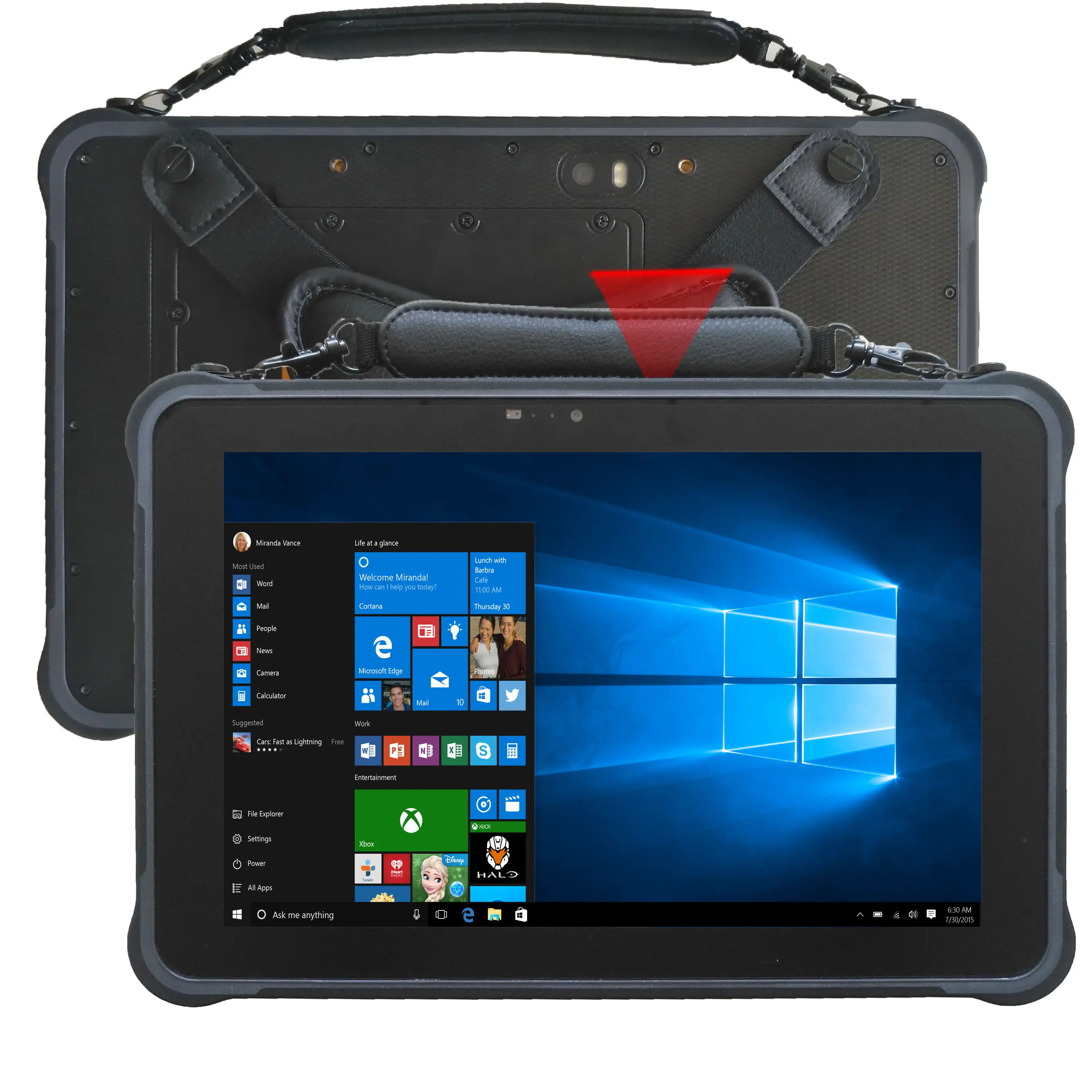 10.1 N5100 windows 8GB rugged tablets