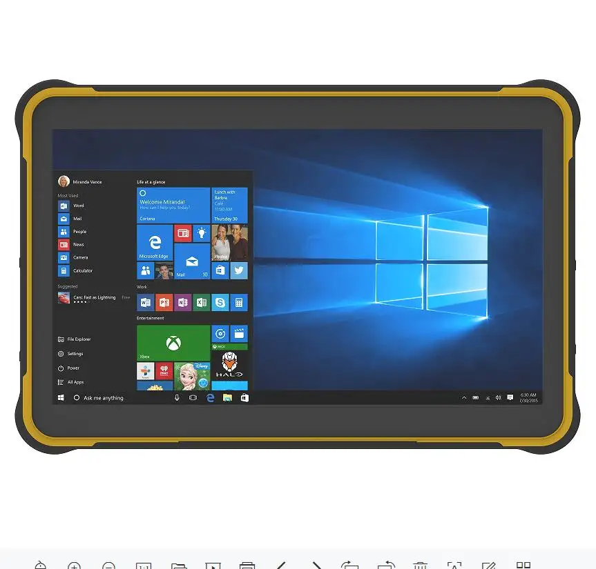0.5 meter High accuracy GPS windows or Android Rugged Tablet