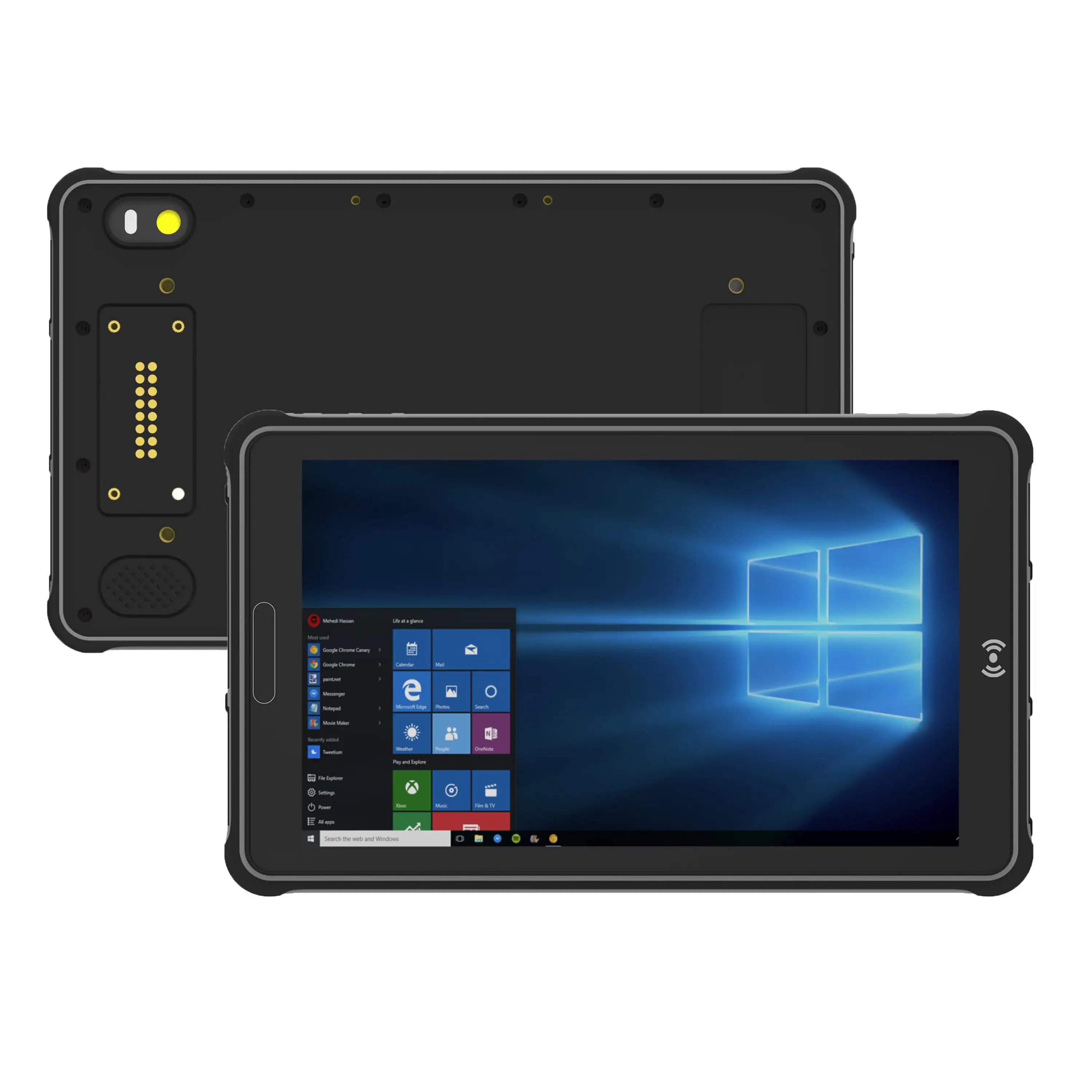 8 inch Windows 10 pro High precision GPS Rugged Tablet ST8