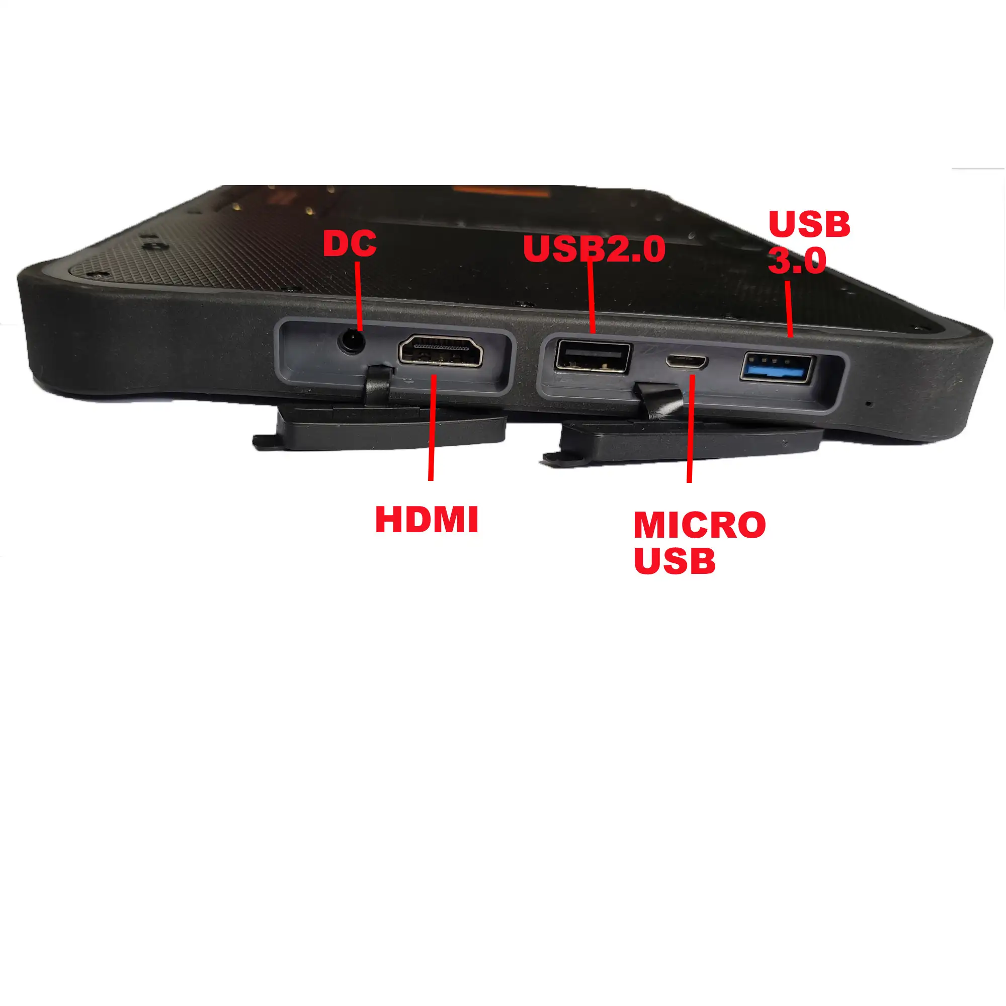 10.1 inch linux debian rugged tablet 4G LTE 4GB 64GB