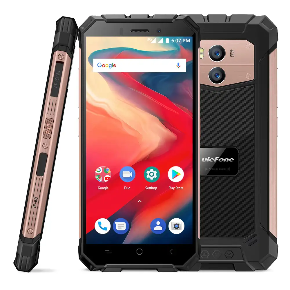 5.5 inch android 8.1 smart rugged mobile Armor x2